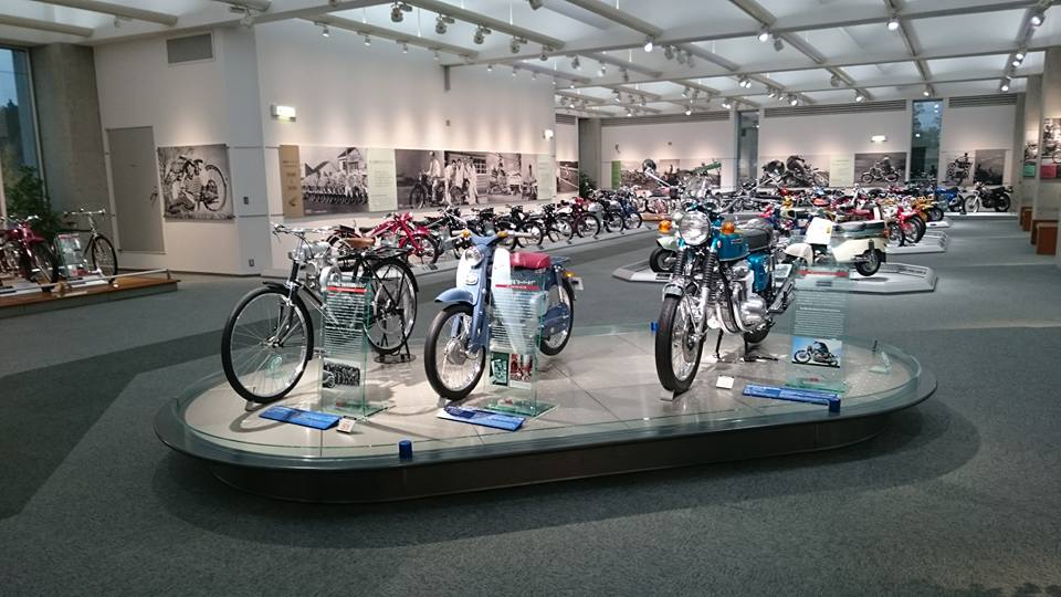 自動二輪の歴史を感じさせるコレクションの数々