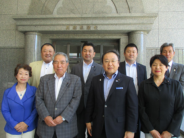 会派視察議員の皆さんと